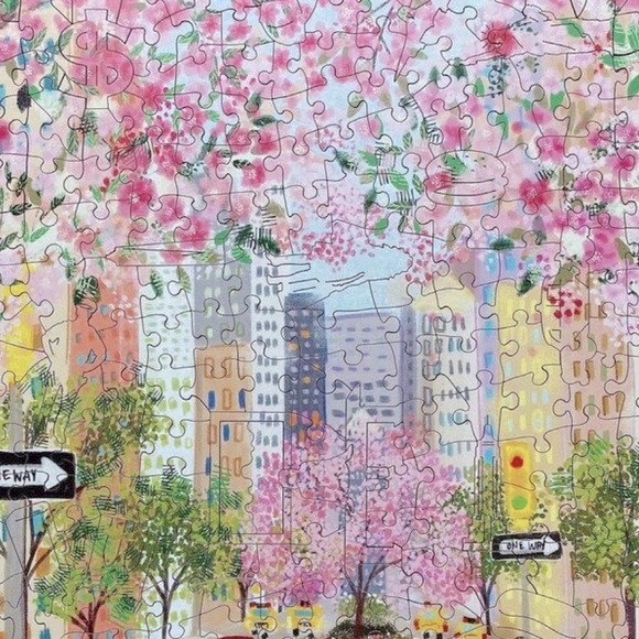 Park Avenue Joy Laforme Spring Art Artwork 500 Piece Jigsaw Puzzle Crush - Picture 2 of 3
